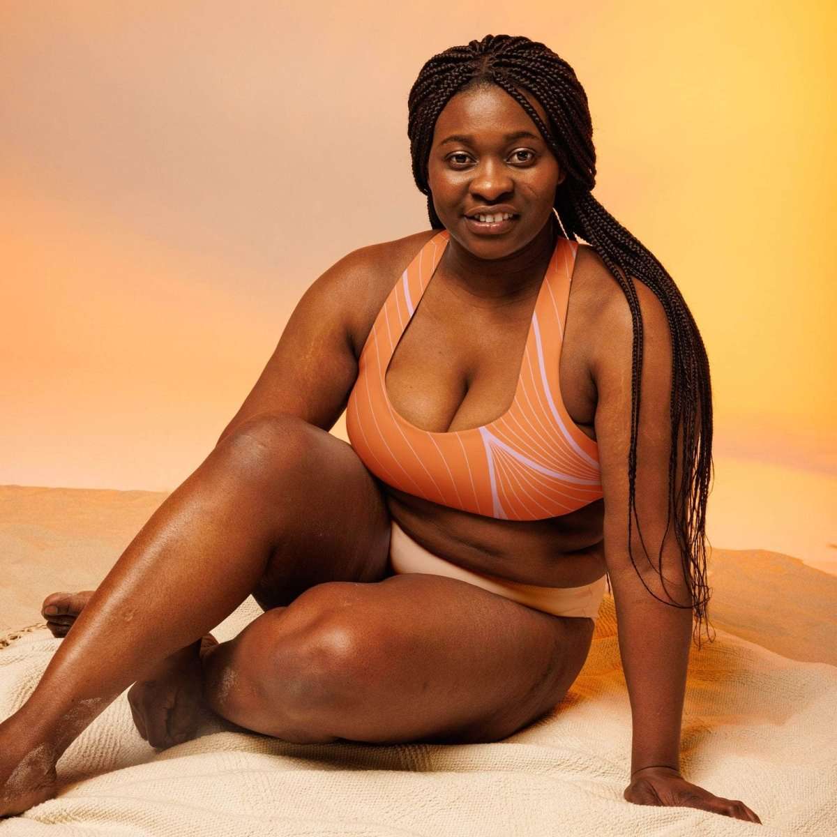 Amber Flow Sports Bra - unik.fashion