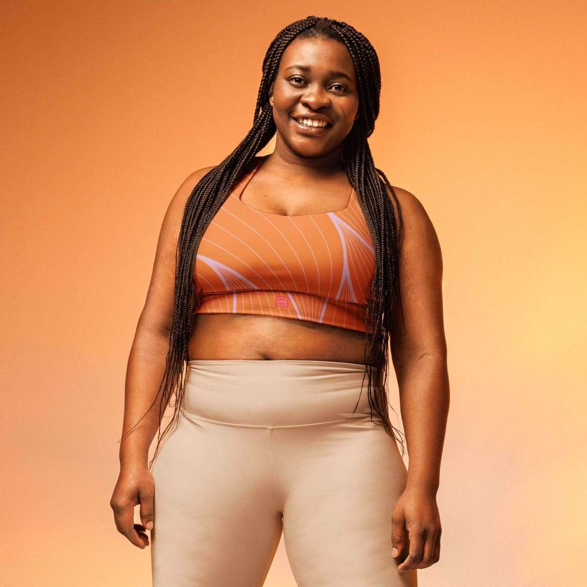 Amber Flow Sports Bra - unik.fashion