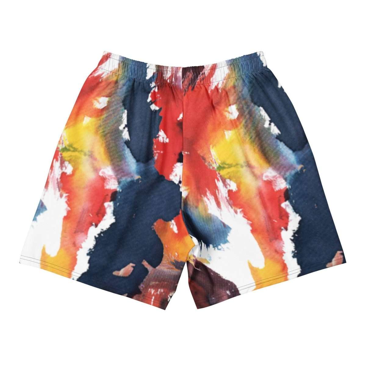 Color Splah Long Shorts - unik.fashion
