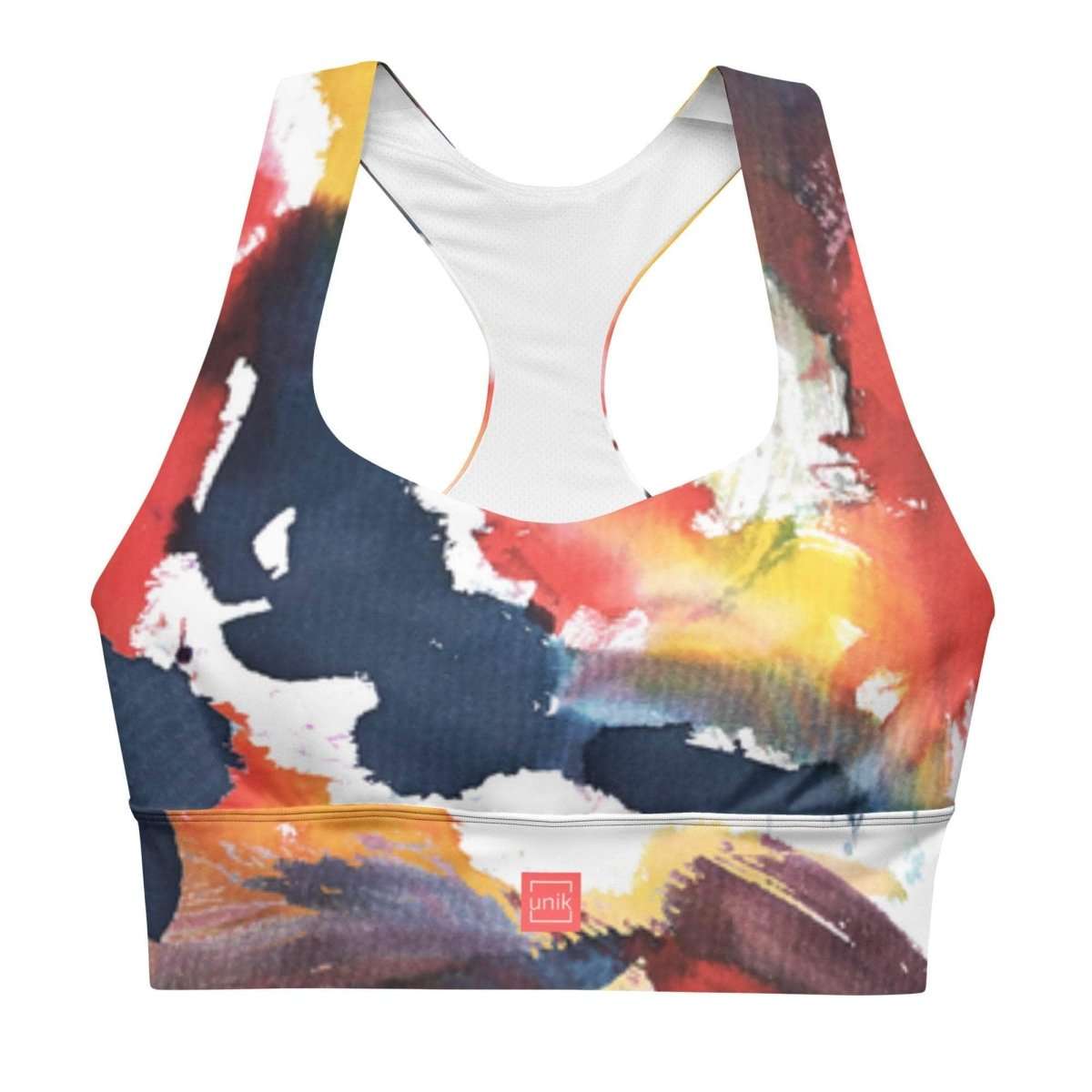 Color Splash Sports Bra - unik.fashion