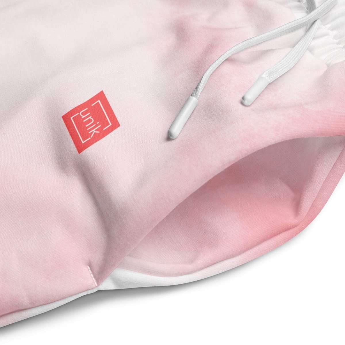Coral Mist Wide-leg joggers - unik.fashion