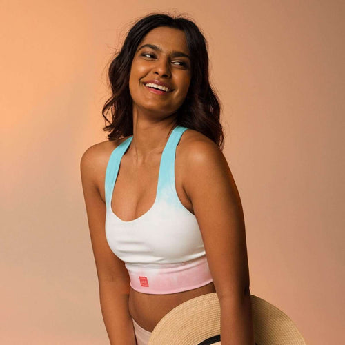 Cotton Cloud Sports Bra - unik.fashion