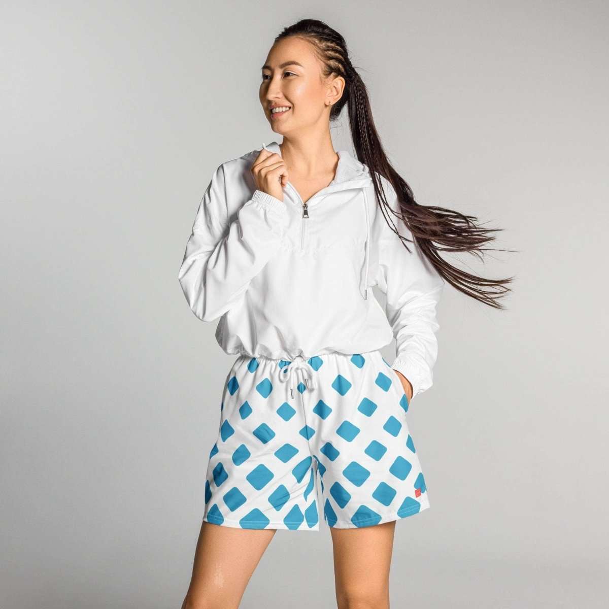 Diamond Drift Long Shorts - unik.fashion