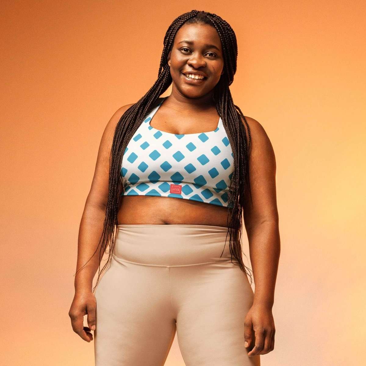 Diamond Drift Sports Bra - unik.fashion
