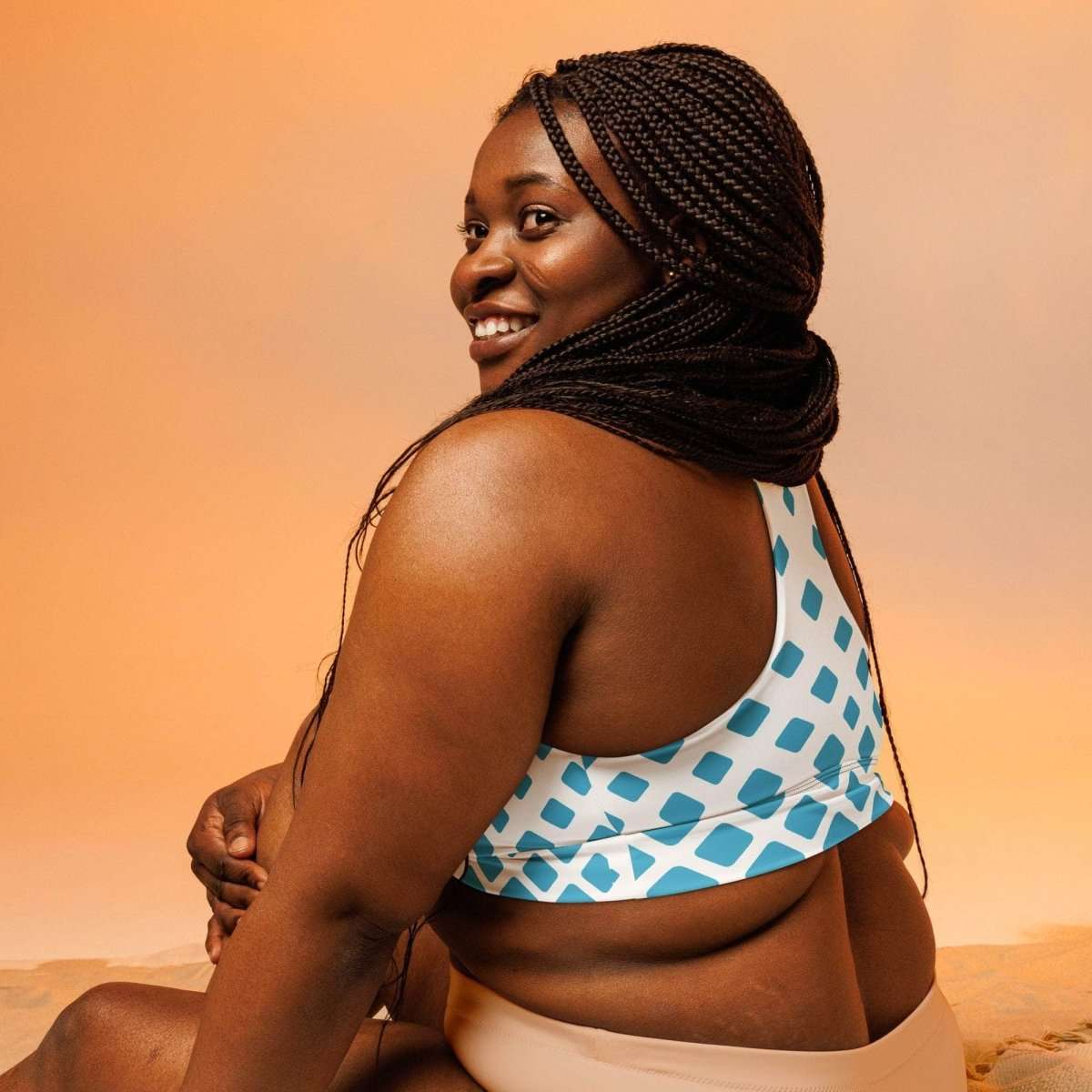 Diamond Drift Sports Bra - unik.fashion