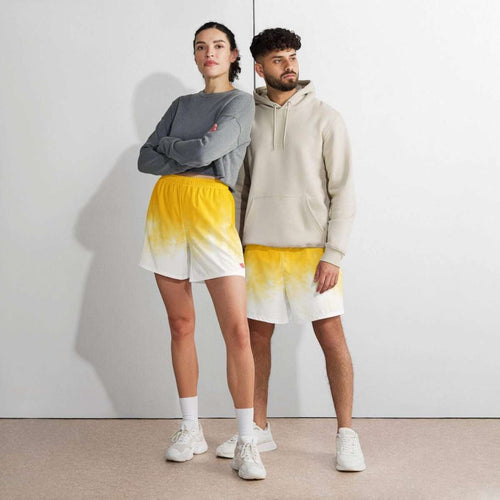 Golden Cloud Long Shorts - unik.fashion