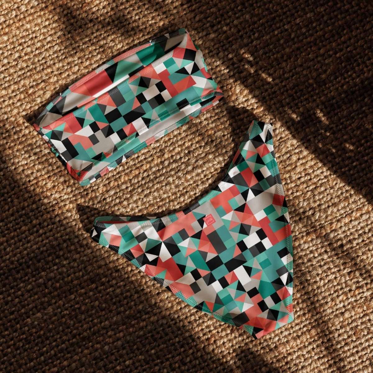 Pixel Clash bandeau - unik.fashion