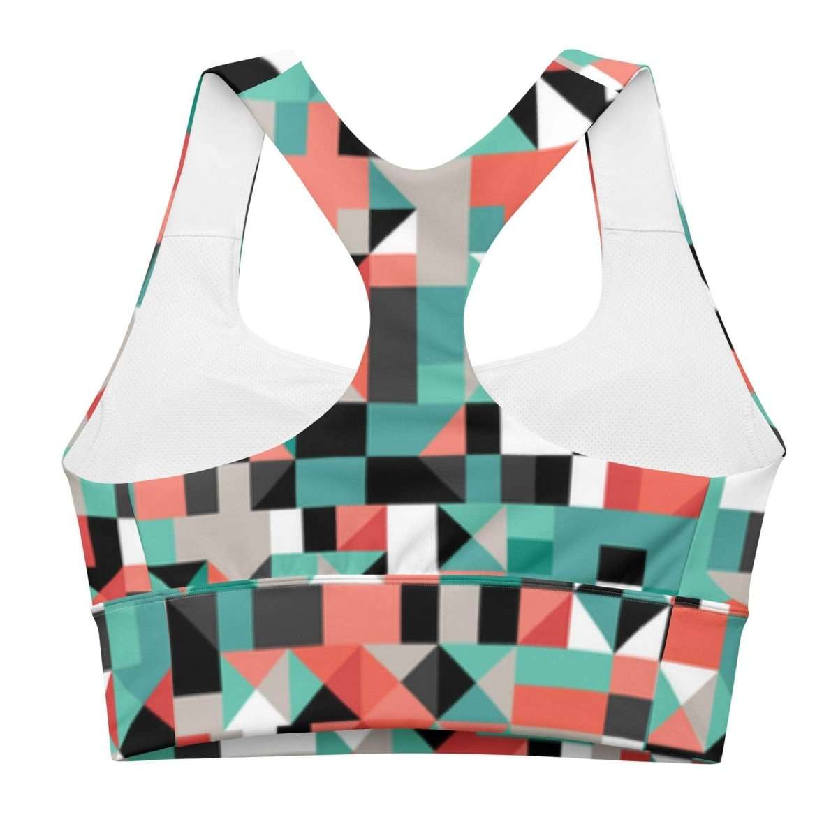 Pixel Clash Sports Bra - unik.fashion