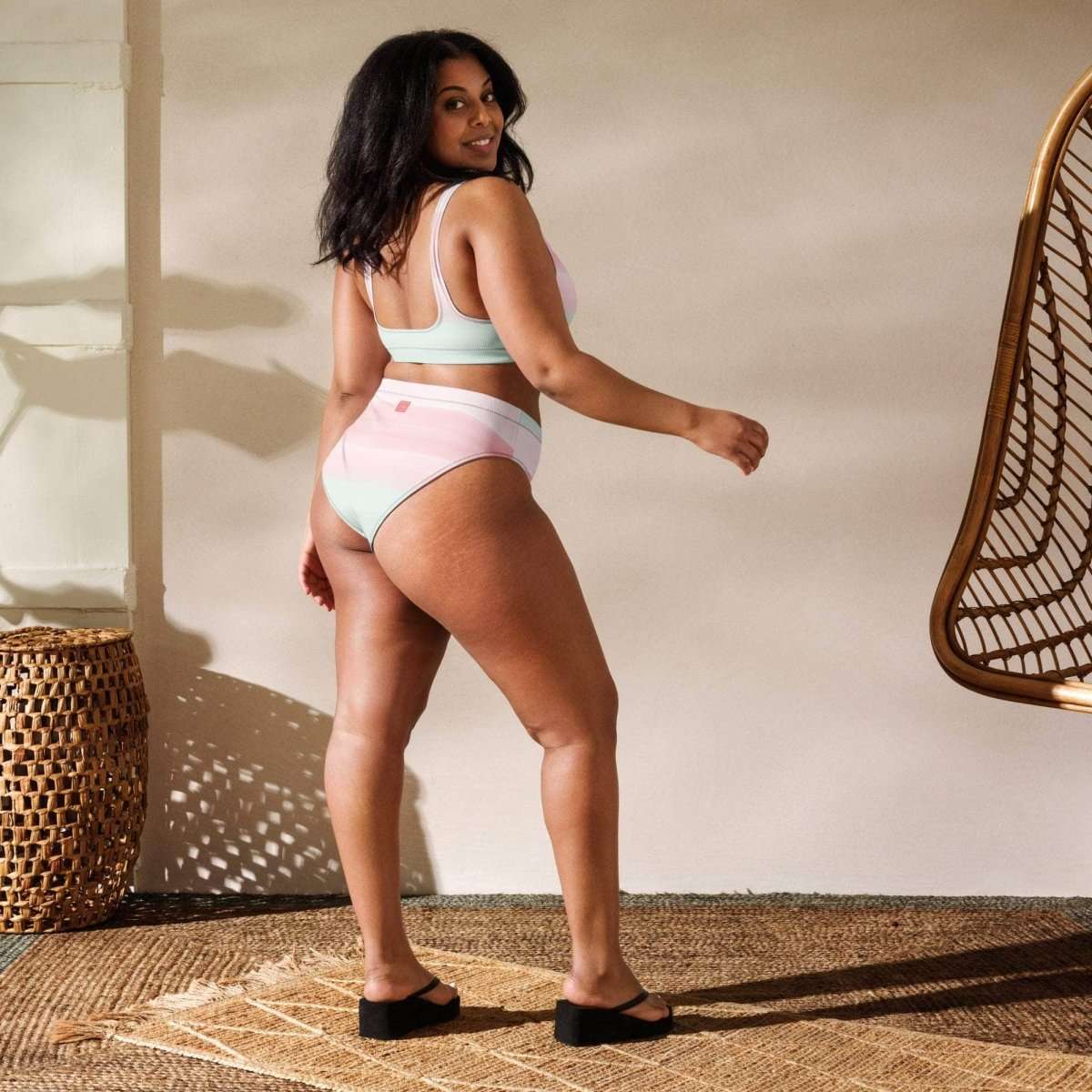Sunset Foam high-waisted - unik.fashion