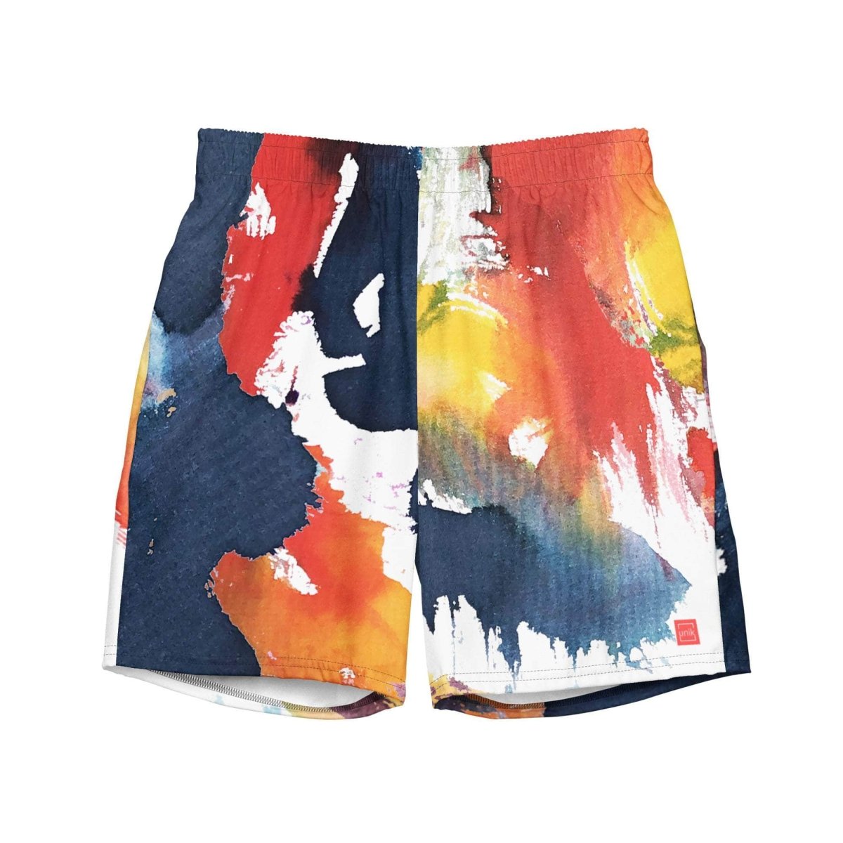 unik.fashion 2XS Color Splash Swim Trunks