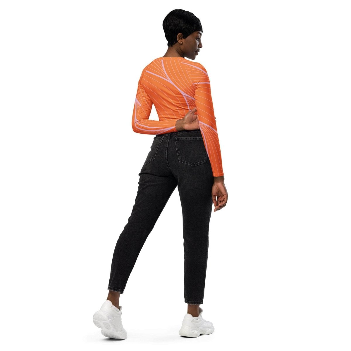 unik.fashion Amber Flow crop top
