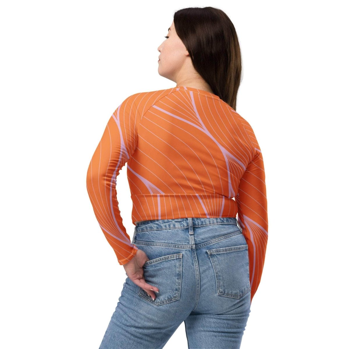 unik.fashion Amber Flow crop top