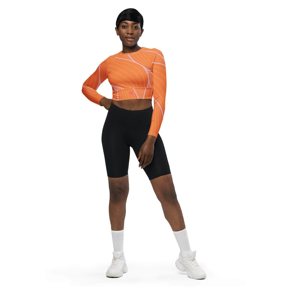 unik.fashion Amber Flow crop top