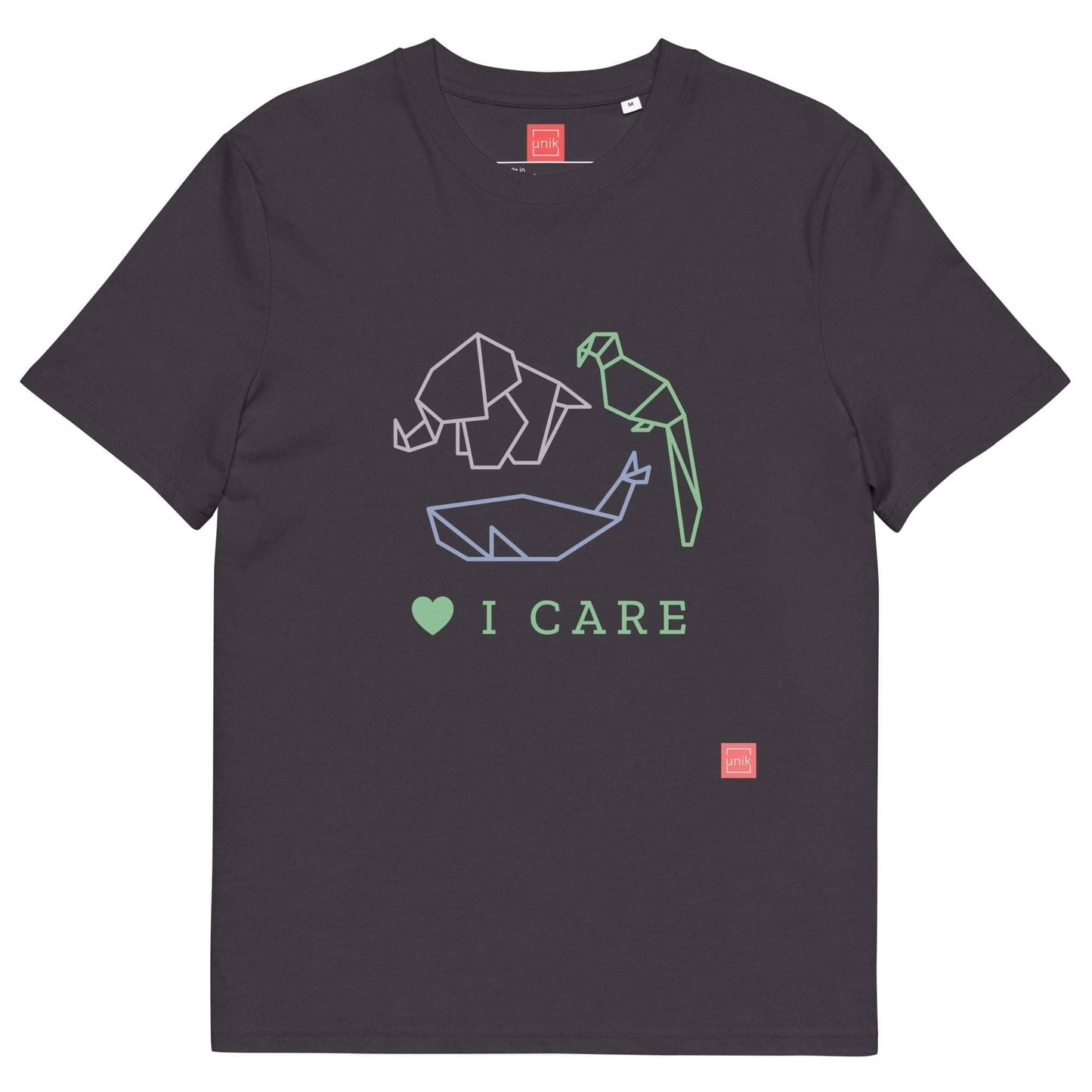 unik.fashion Anthracite / S Animals t-shirt