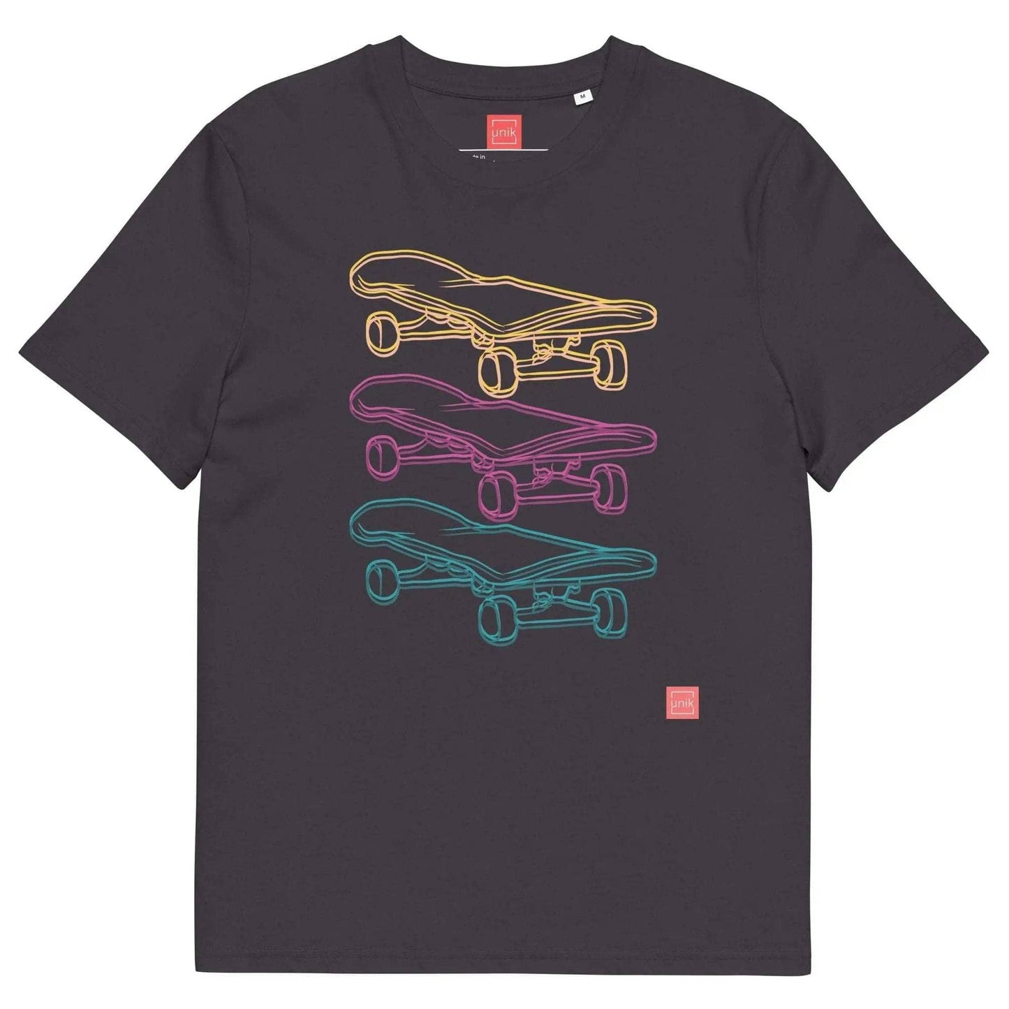 unik.fashion Anthracite / S Skate t-shirt