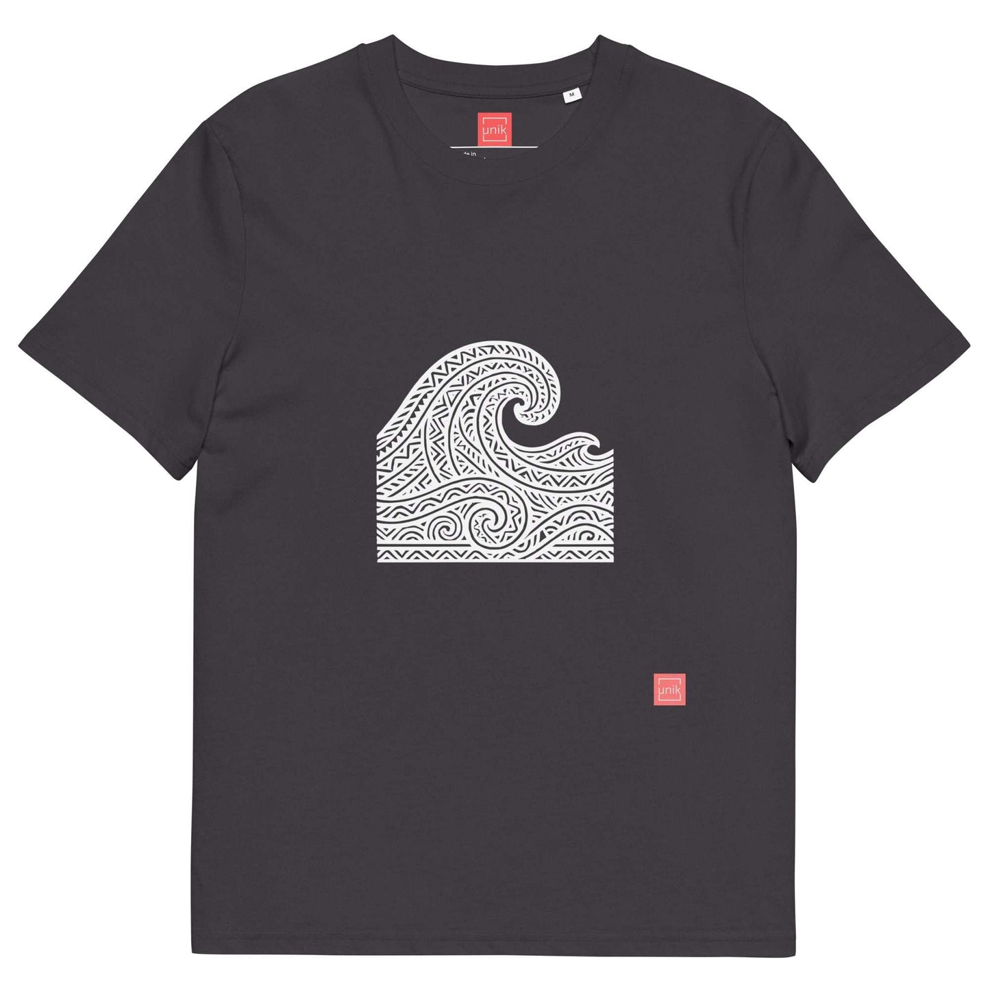 unik.fashion Anthracite / S Waves t-shirt