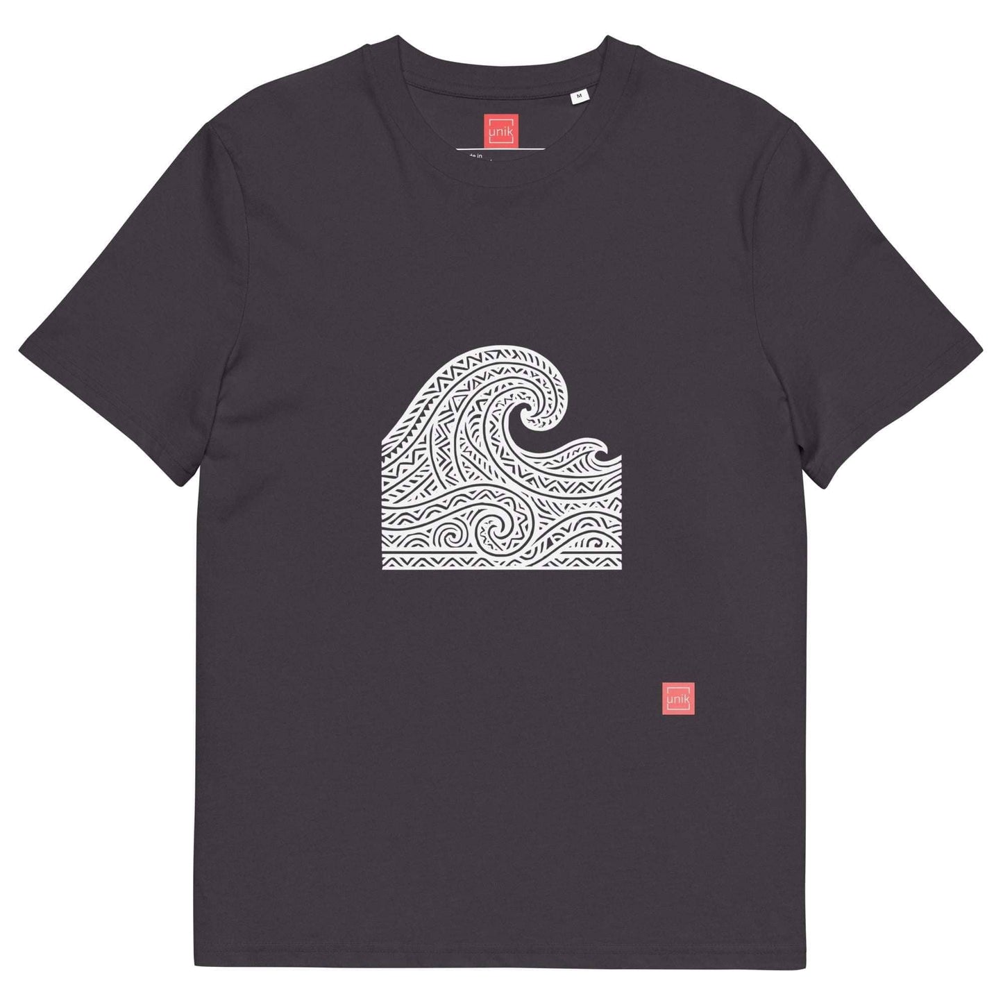 unik.fashion Anthracite / S Waves t-shirt
