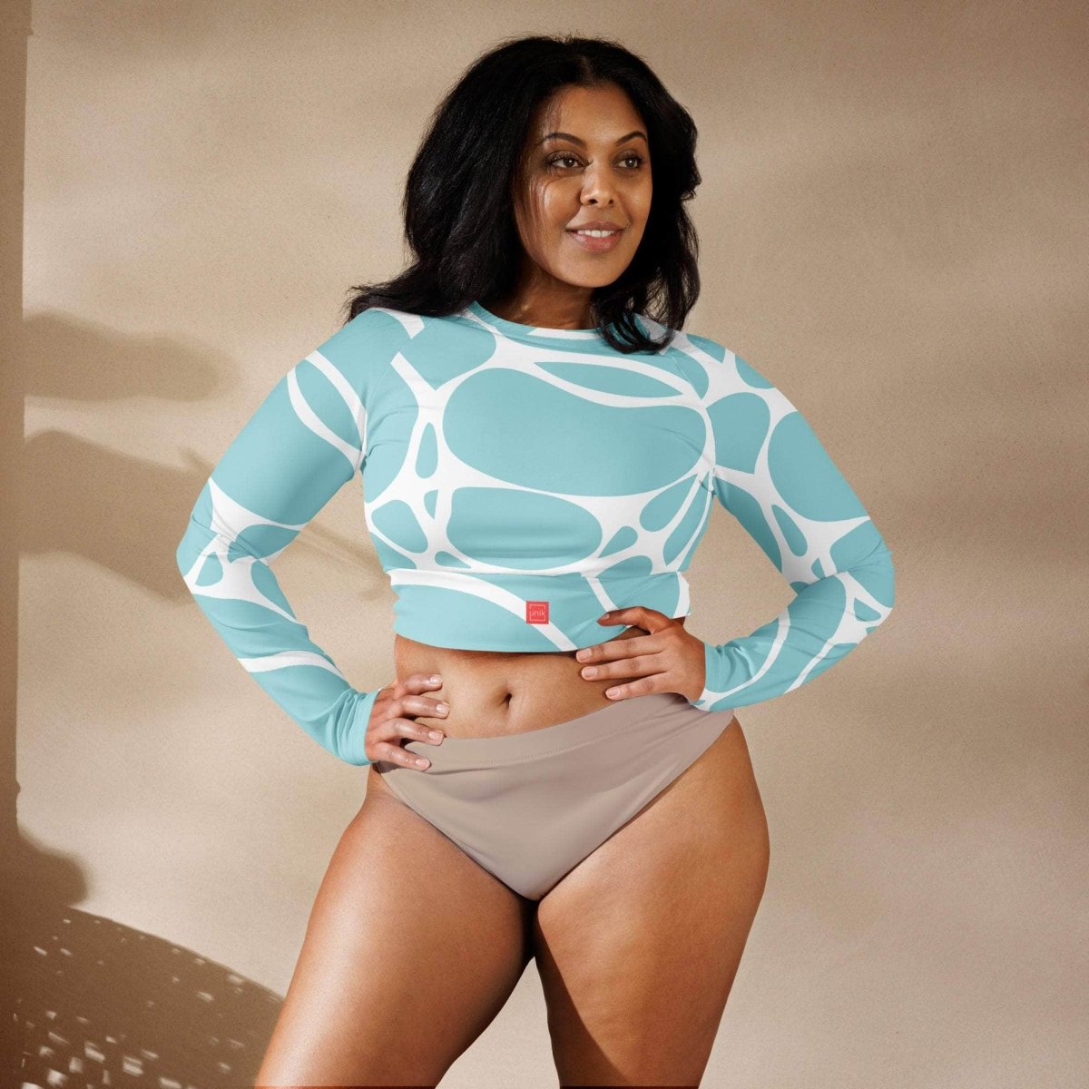 unik.fashion Aqualush crop top