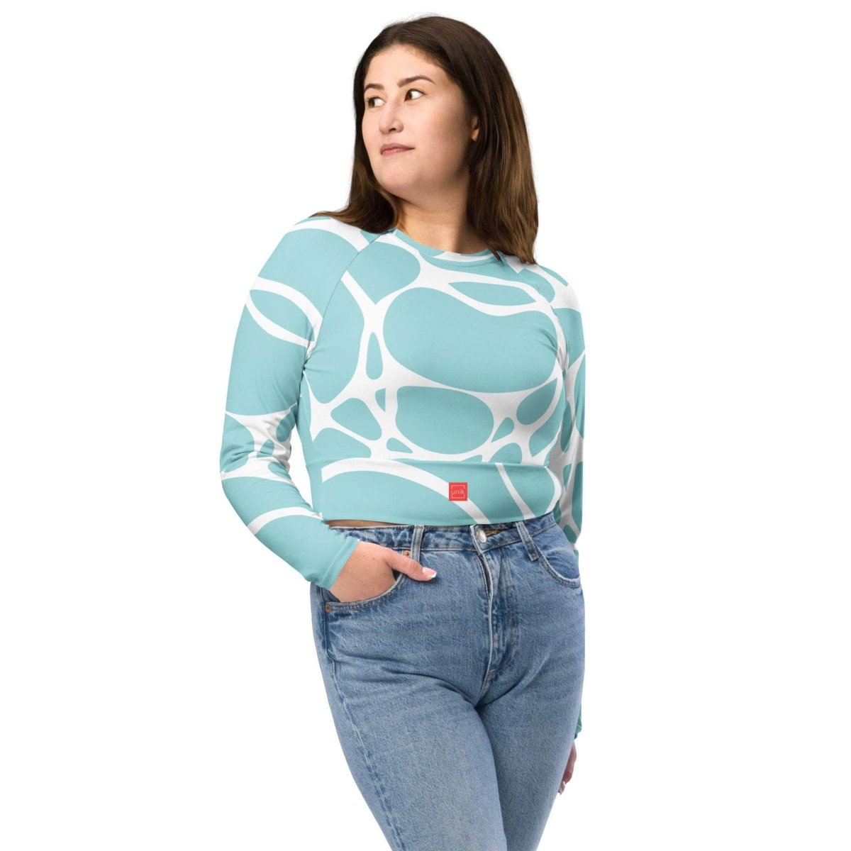 unik.fashion Aqualush crop top