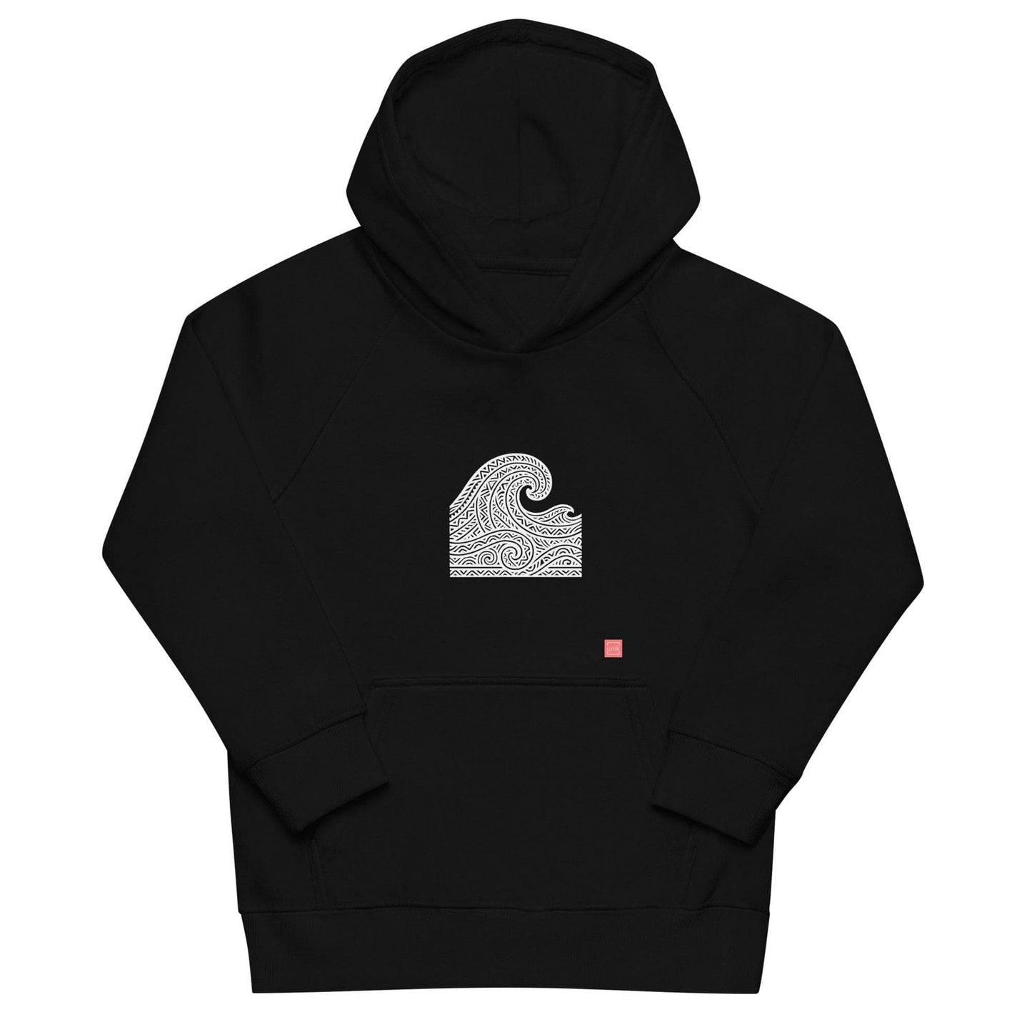 Waves kids eco hoodie - unik.fashion