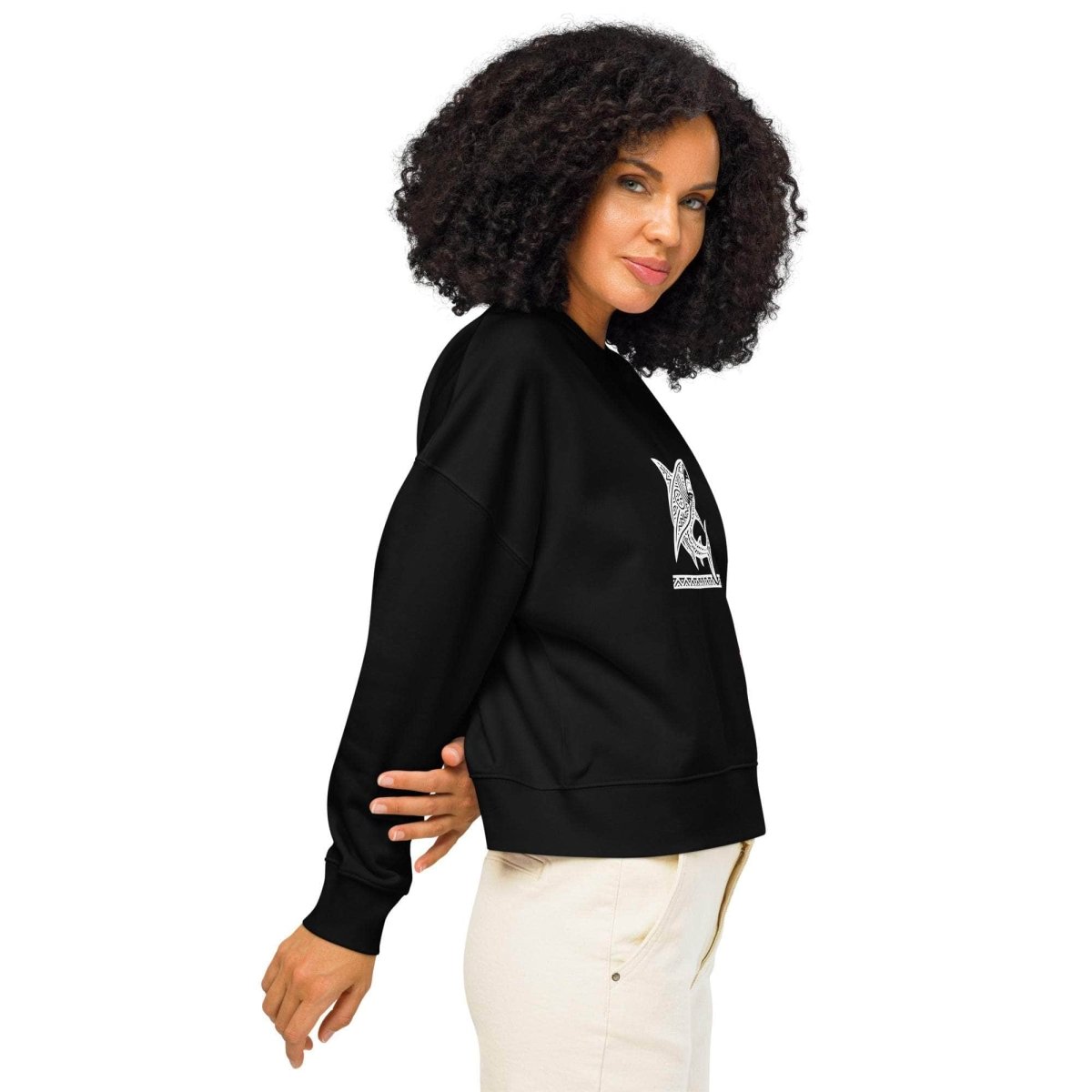 unik.fashion Black / S Shark sweatshirt