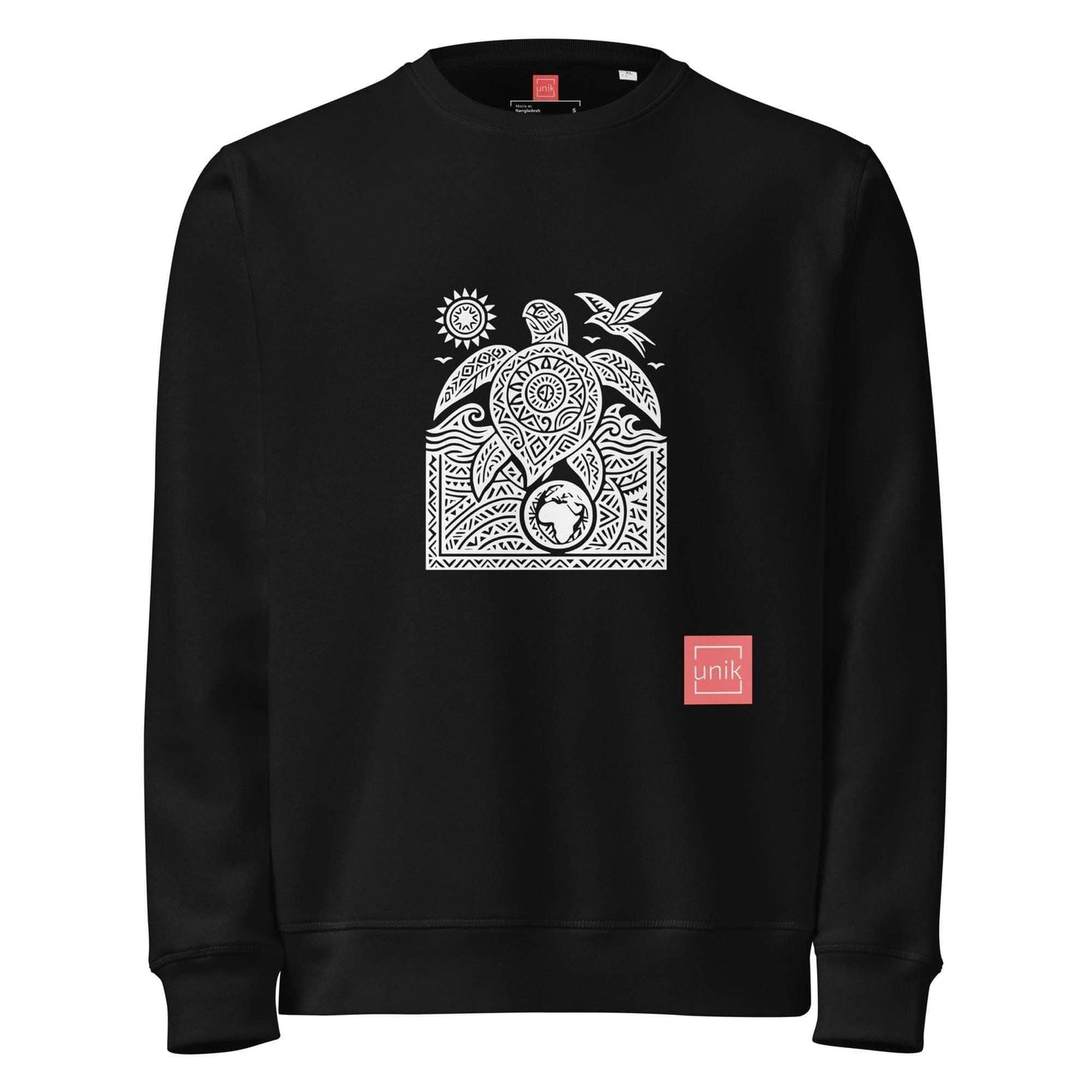 unik.fashion Black / S Turtle sweatshirt