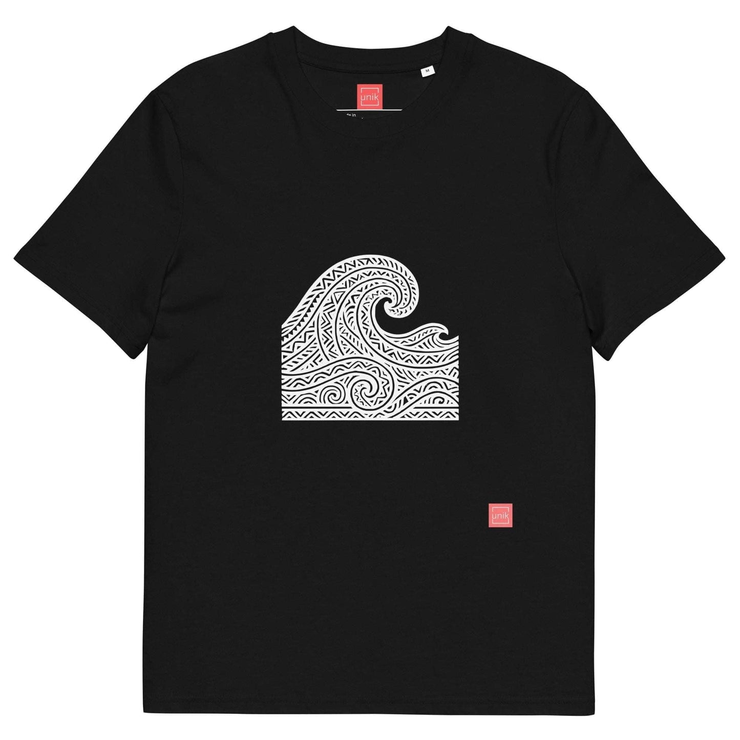 unik.fashion Black / S Waves t-shirt