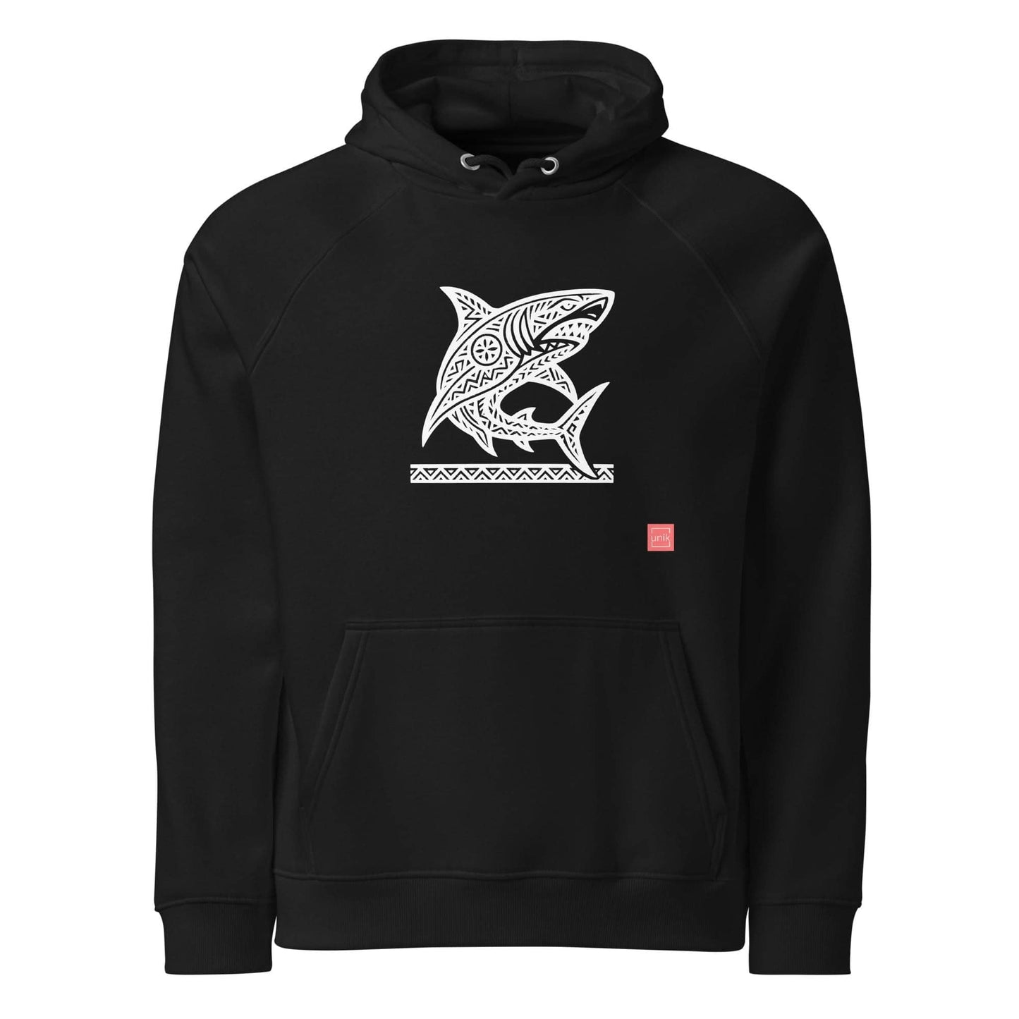 unik.fashion Black / XS Shark hoodie