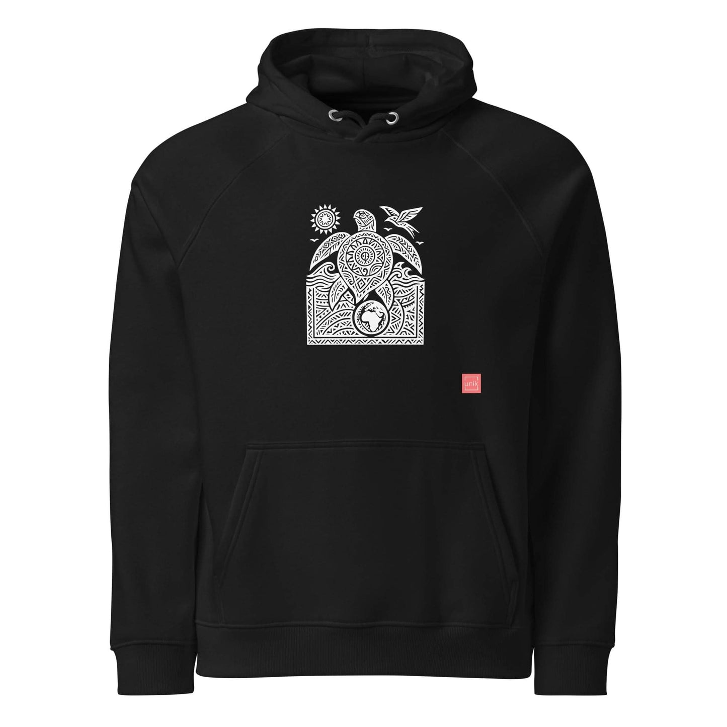 unik.fashion Black / XS Turtle hoodie
