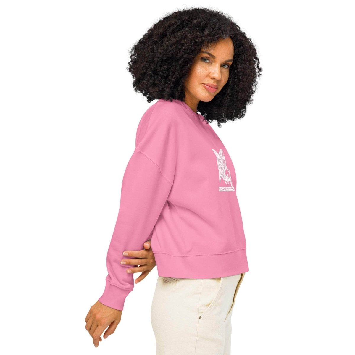 unik.fashion Bubble Pink / S Shark sweatshirt