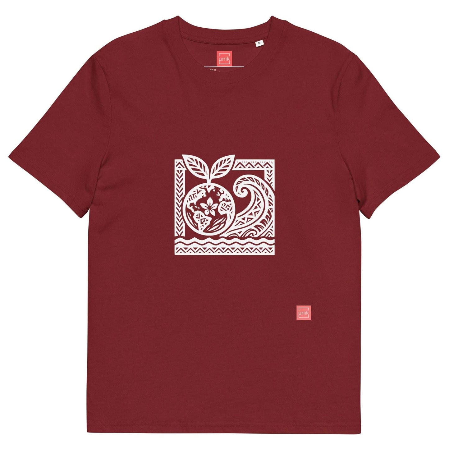 unik.fashion Burgundy / S Earth t-shirt