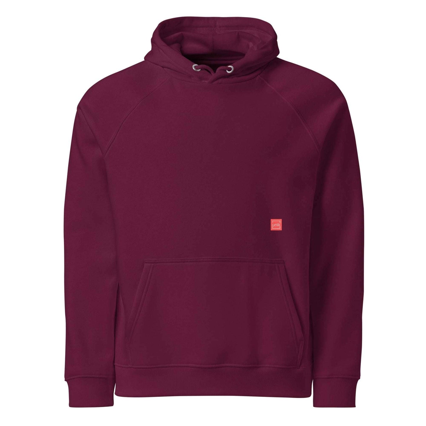 unik.fashion Burgundy / XS Clean hoodie