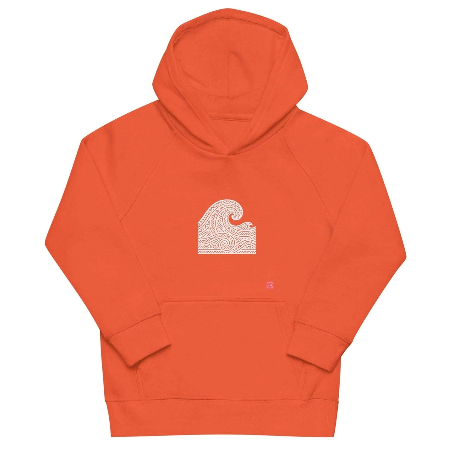 Waves kids eco hoodie - unik.fashion