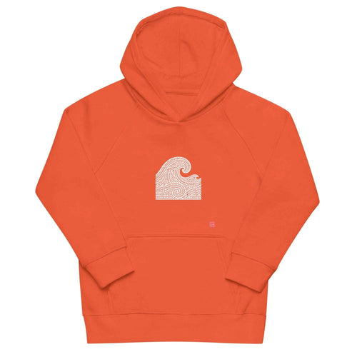 Waves kids eco hoodie - unik.fashion
