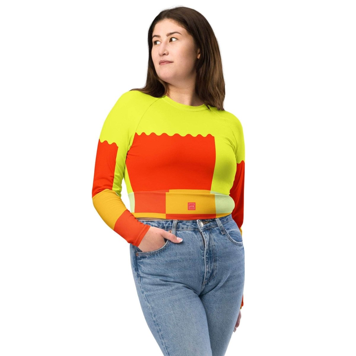 unik.fashion Chili Crush crop top