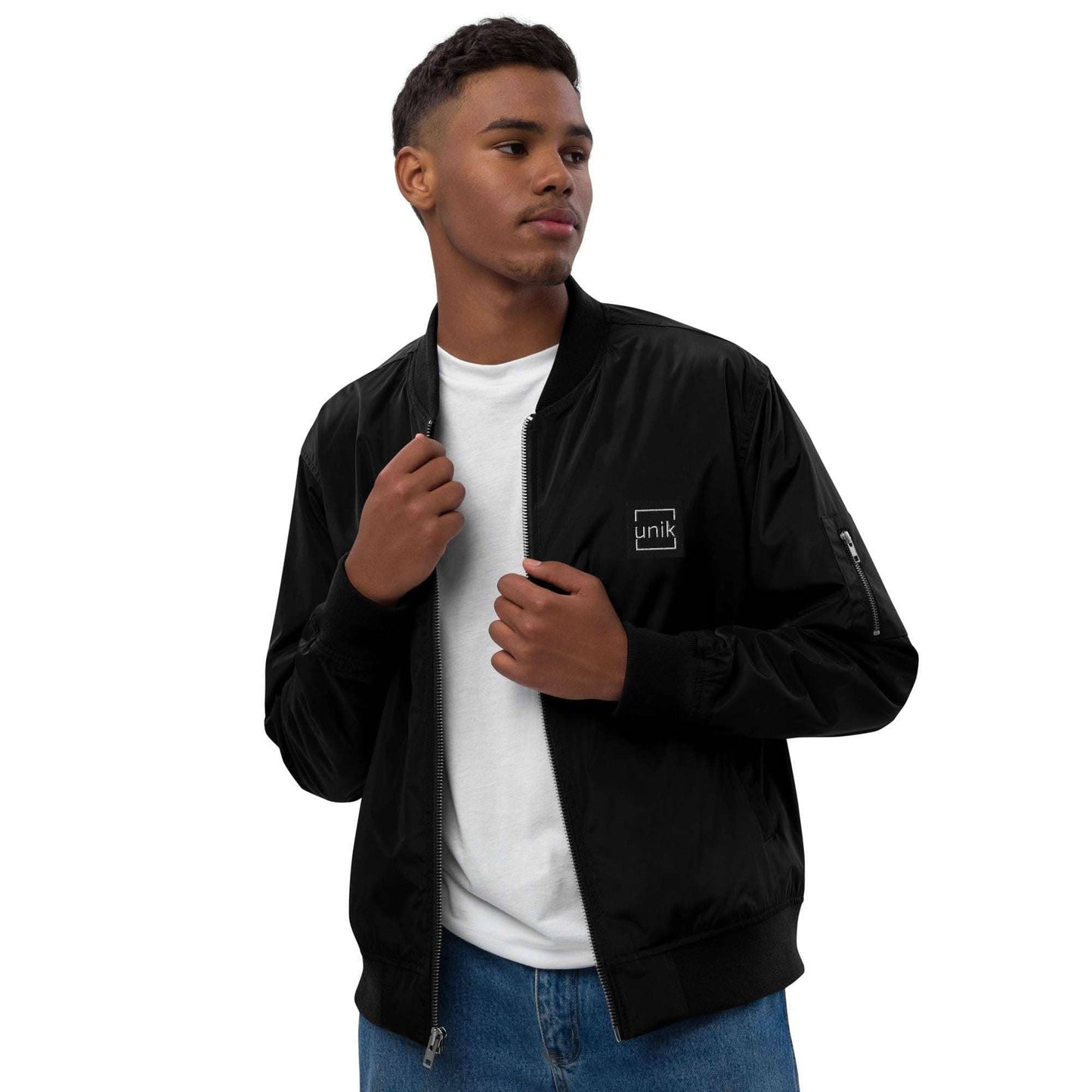 unik.fashion Clean bomber jacket