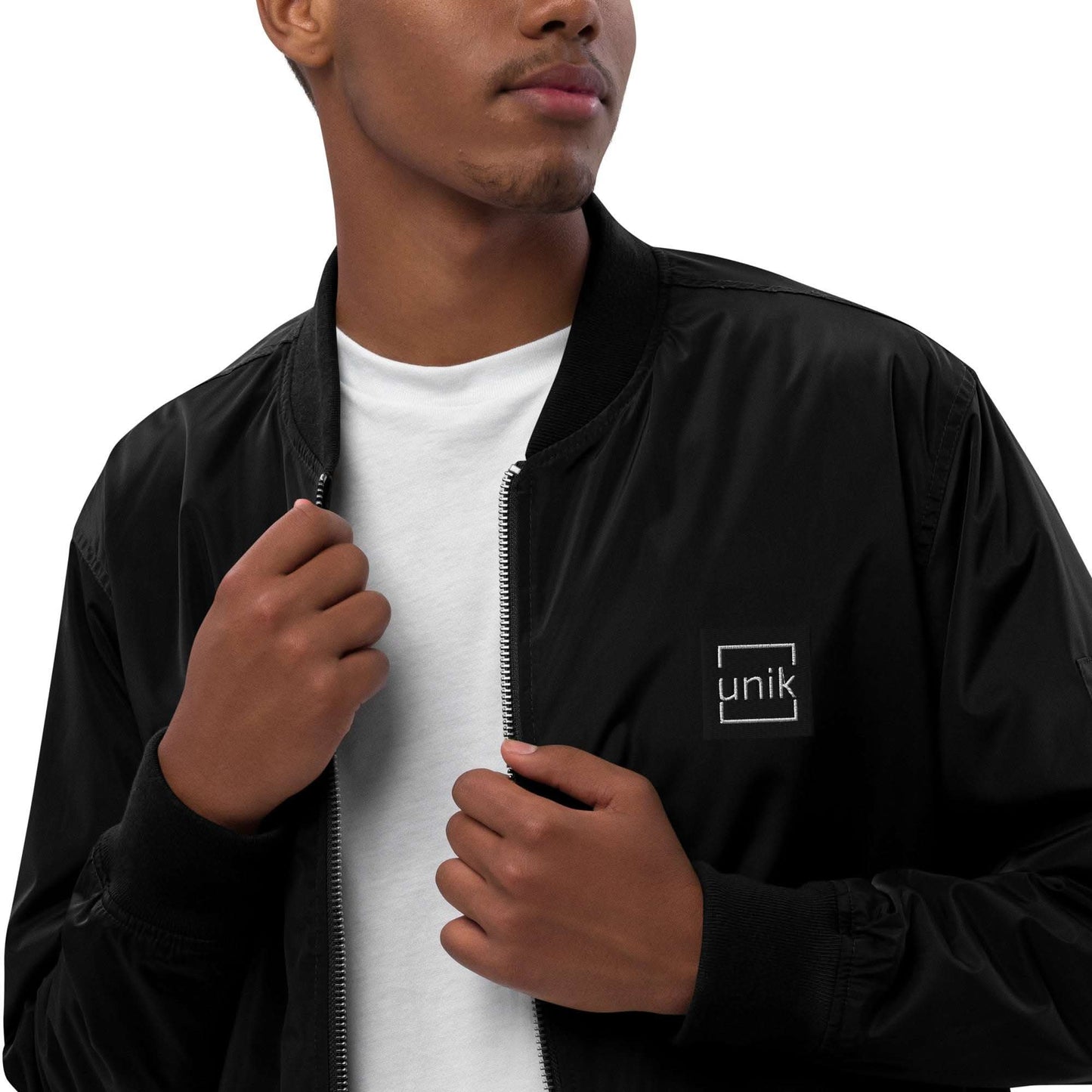 unik.fashion Clean bomber jacket