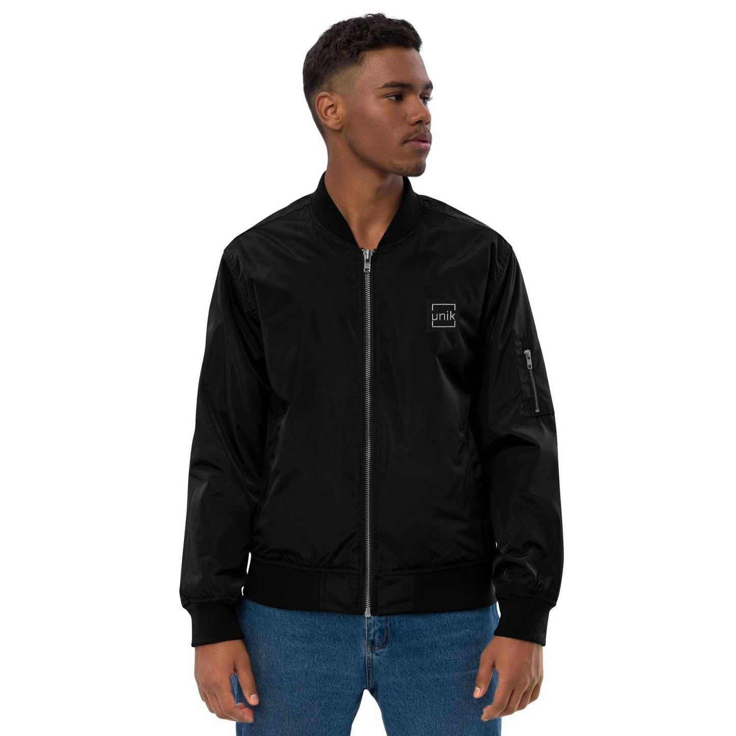 unik.fashion Clean bomber jacket