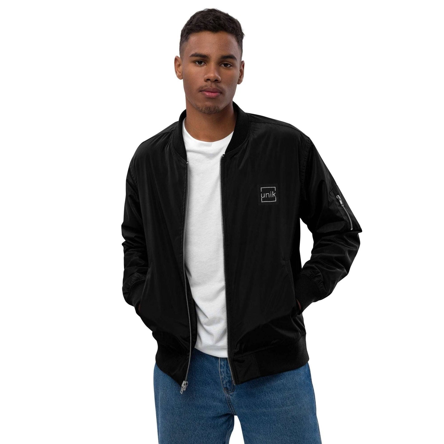 unik.fashion Clean bomber jacket