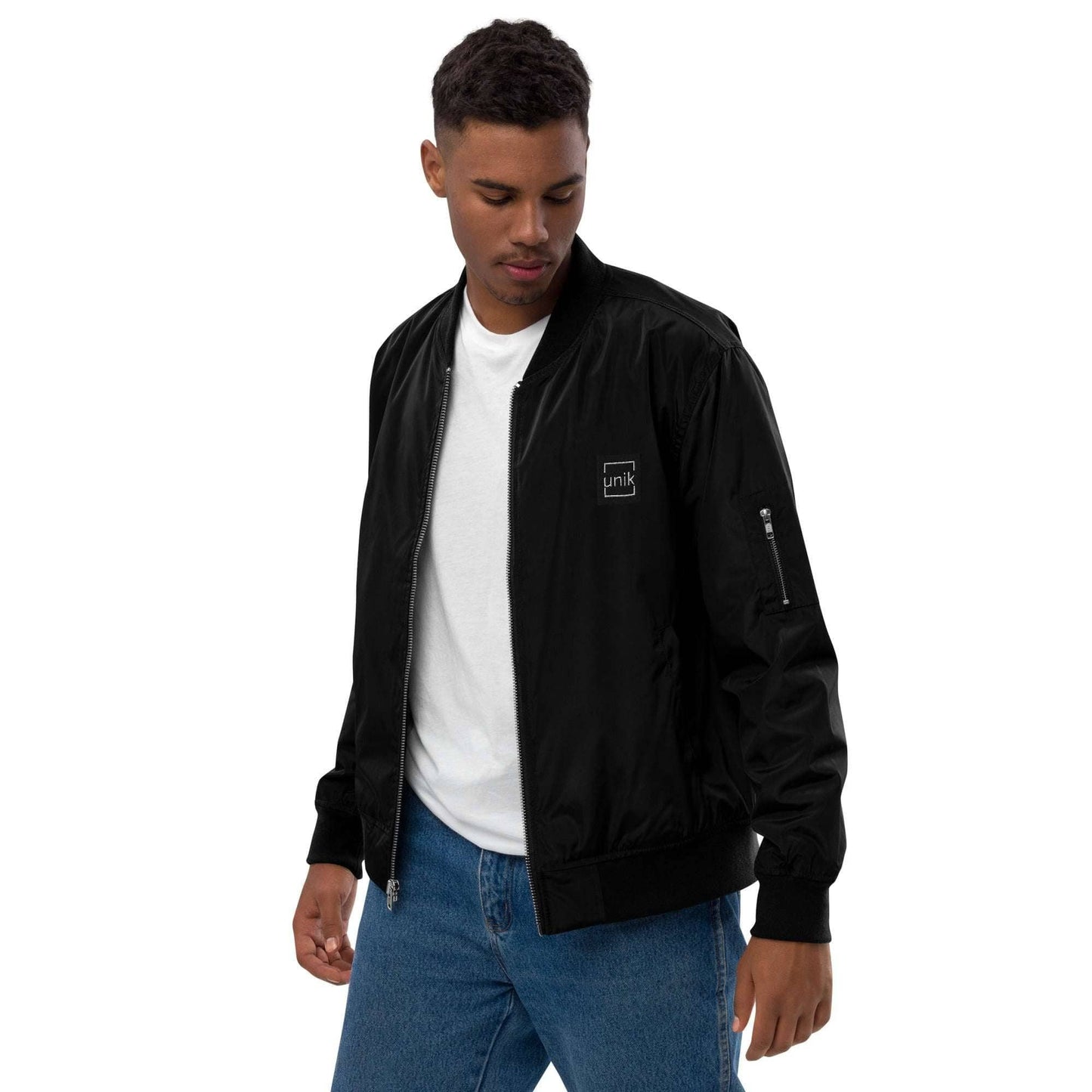 unik.fashion Clean bomber jacket