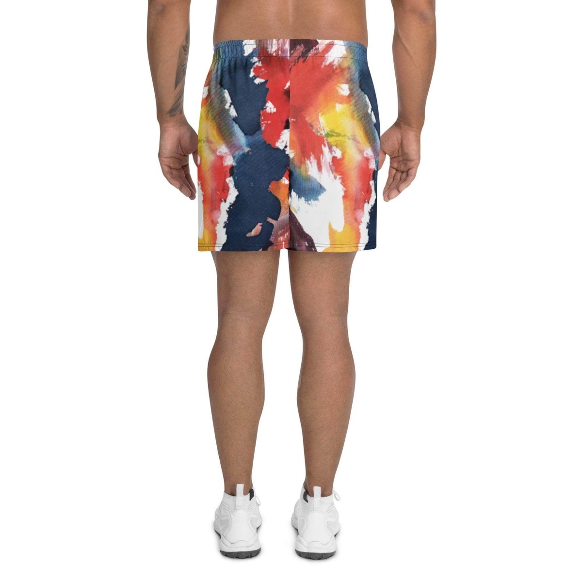 Color Splah Long Shorts - unik.fashion
