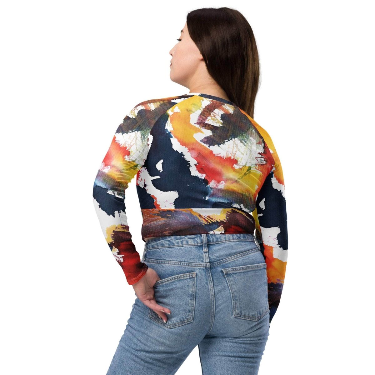 unik.fashion Color Splash crop top