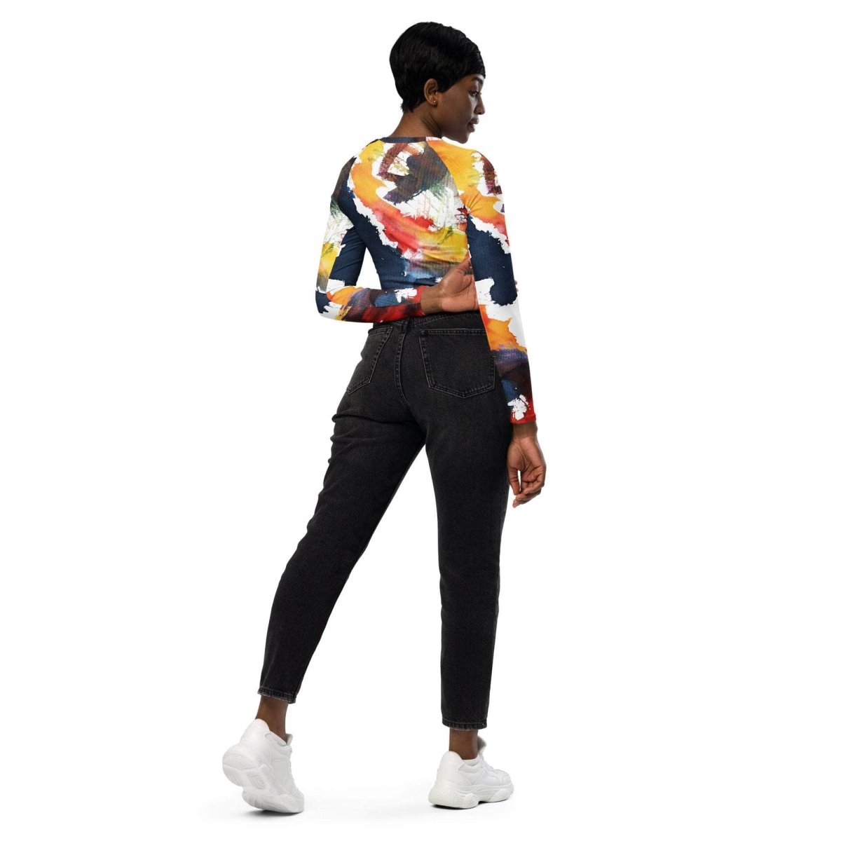 unik.fashion Color Splash crop top