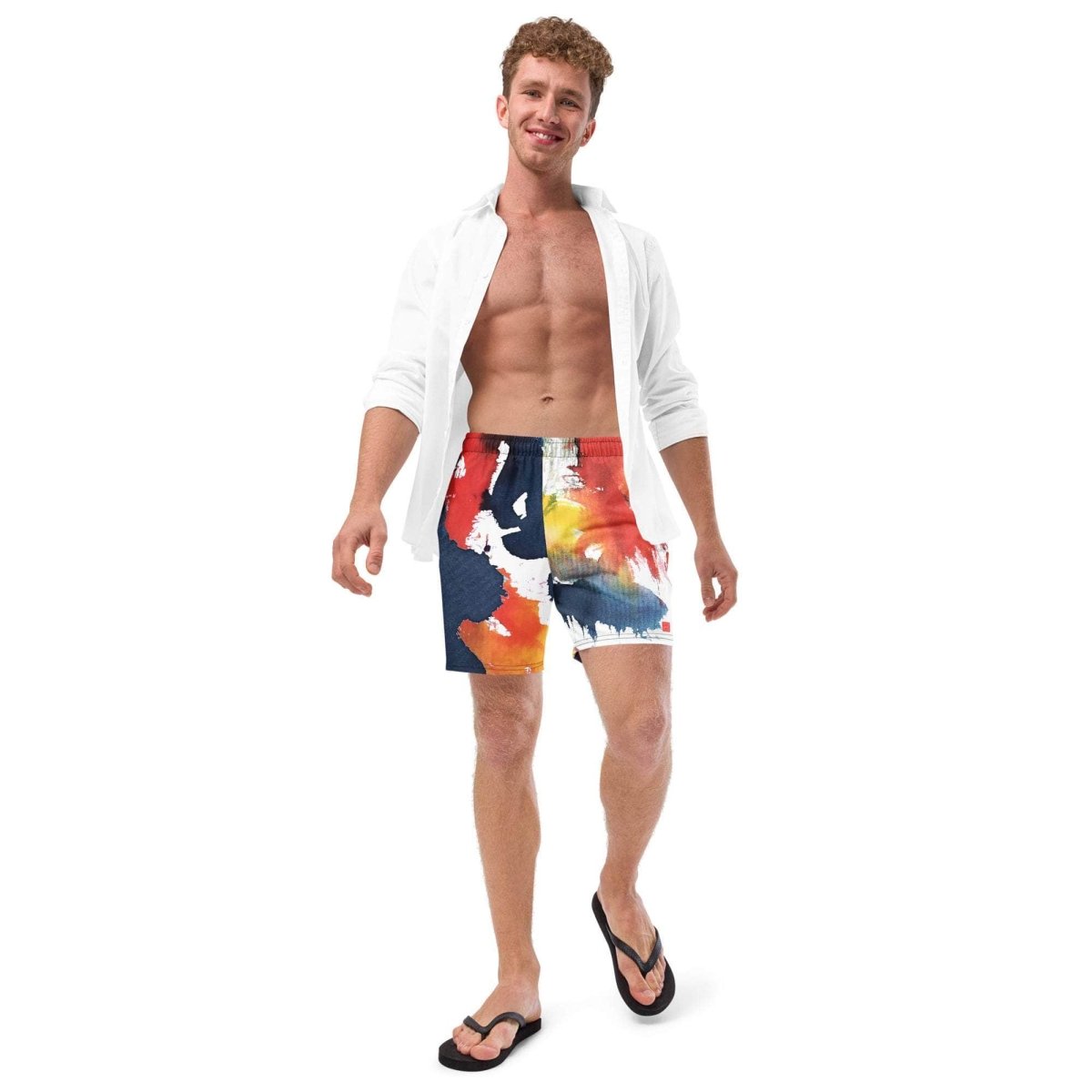 unik.fashion Color Splash Swim Trunks