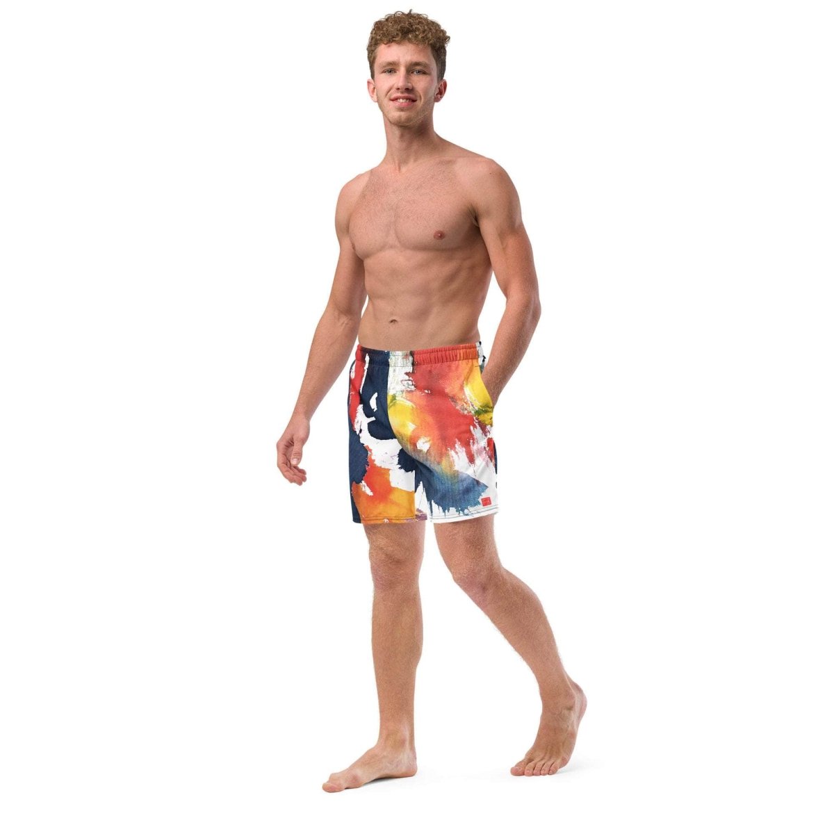 unik.fashion Color Splash Swim Trunks