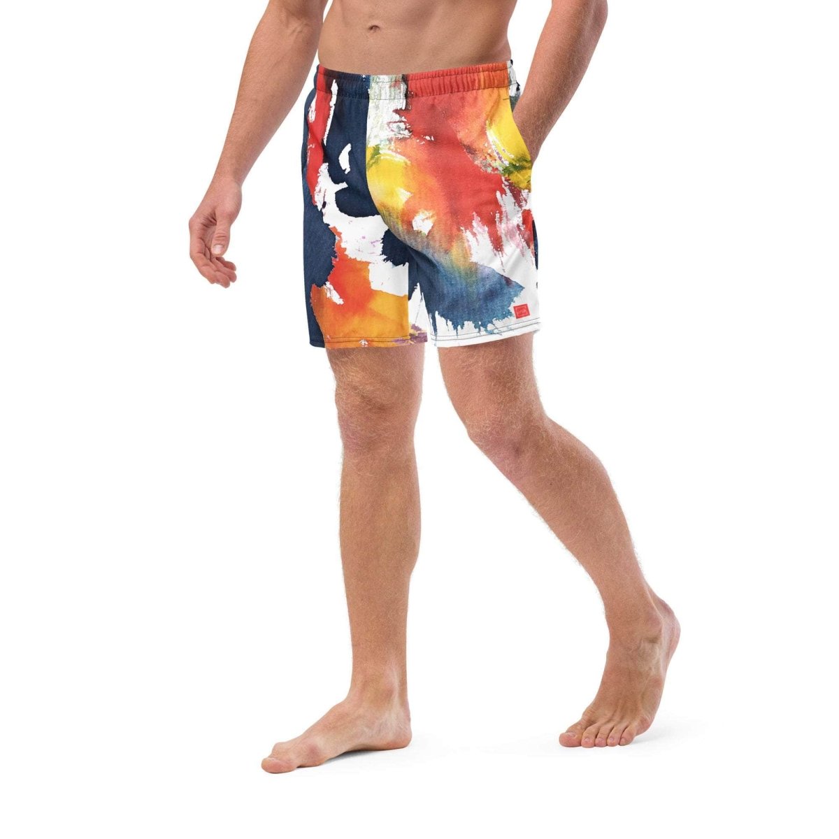 unik.fashion Color Splash Swim Trunks