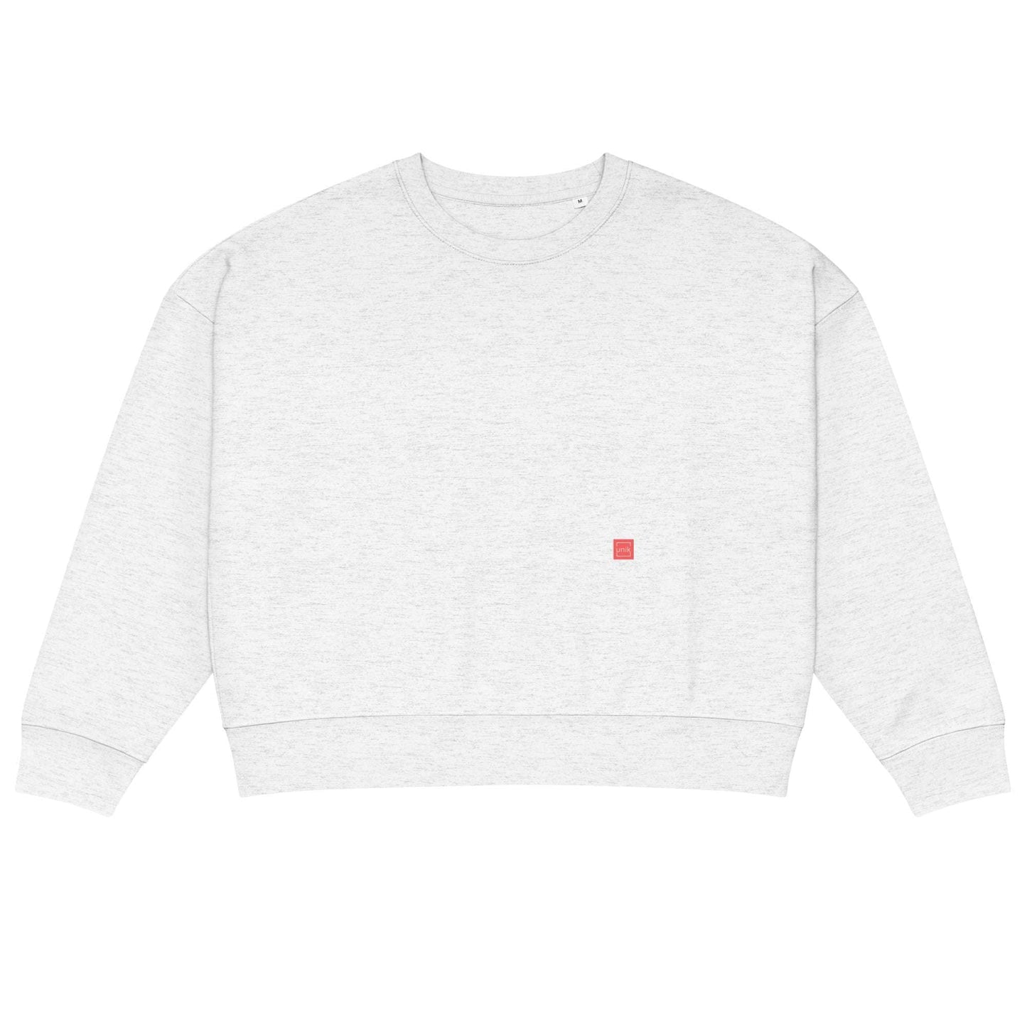 unik.fashion Cool Heather Grey / S Clean sweatshirt