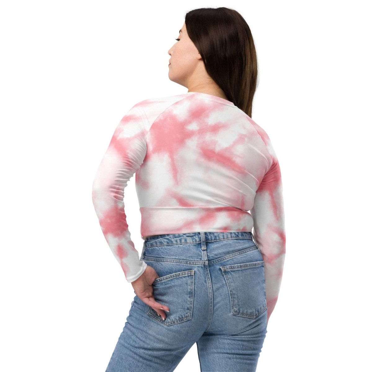 unik.fashion Coral Mist crop top