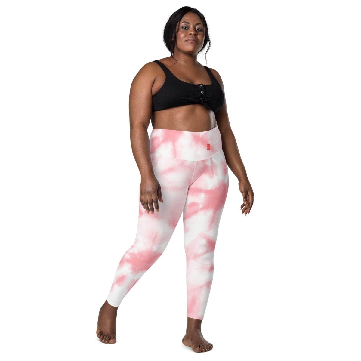 Coral Mist Leggings - unik.fashion