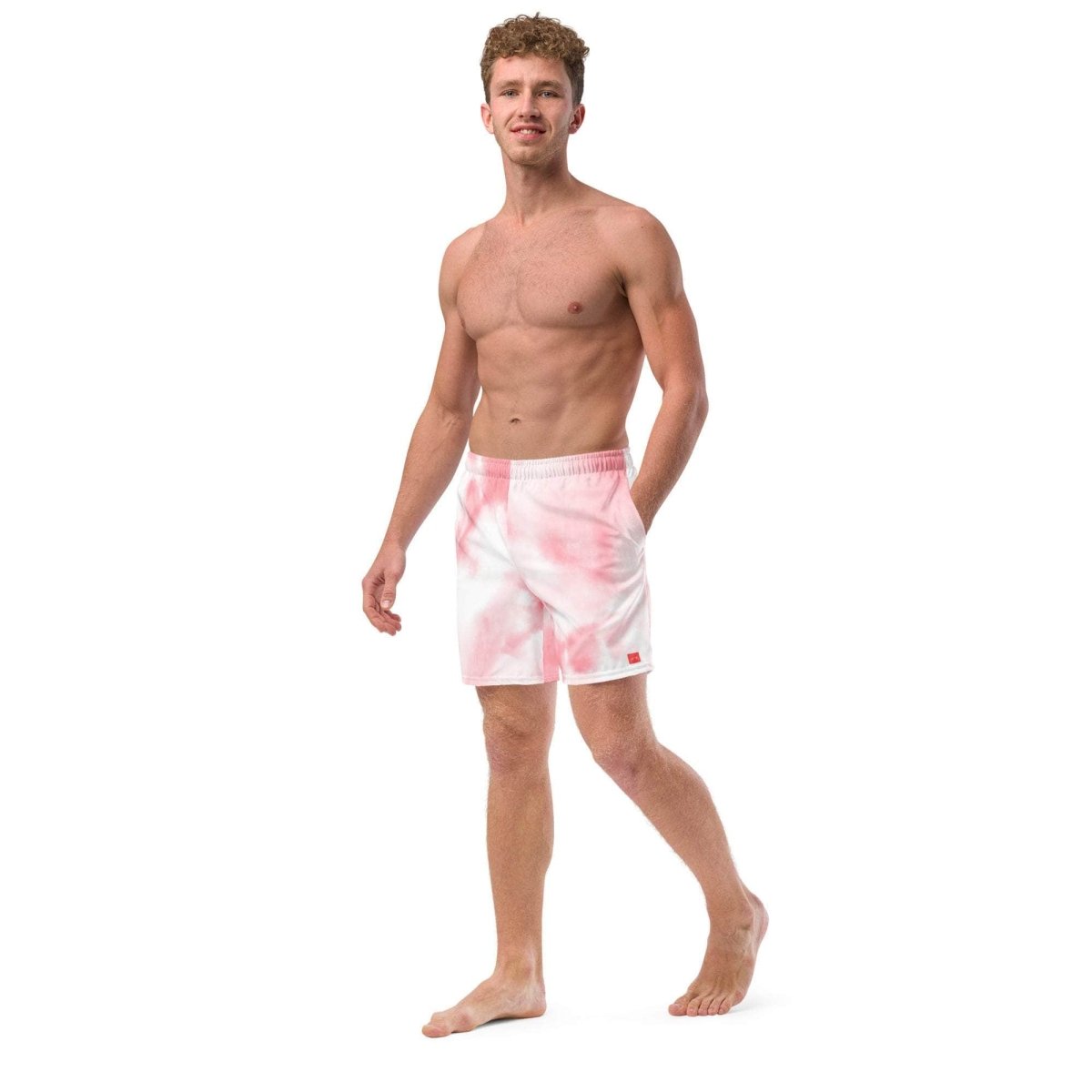 unik.fashion Coral Mist Swim Trunks